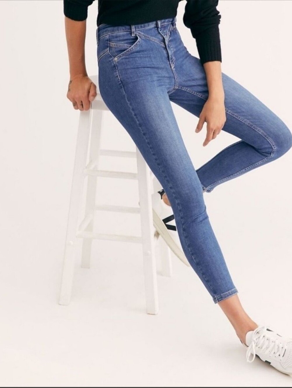 We The Free | Free People Daybreak Riley Skinny Jeans - Picture 5 of 14